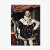 Tableau Homme Portrait Personnalisé Henri IV Roi de France